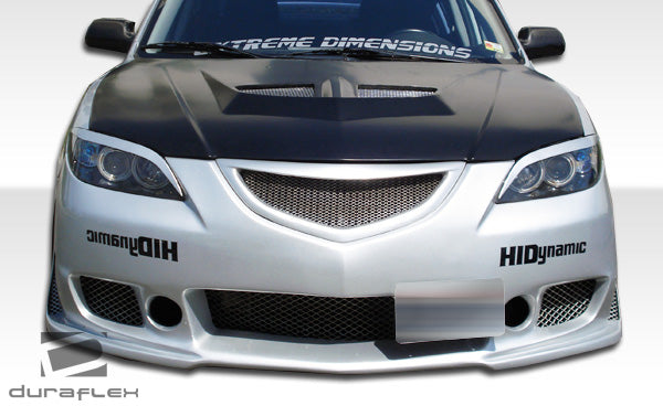 2004-2009 Mazda 3 4DR Duraflex Evo Hood - 1 Piece